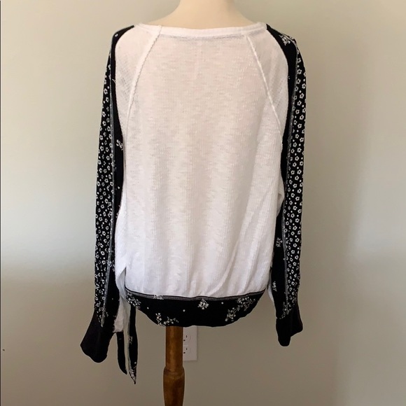 NWOT Free People blouse sz Lg - Picture 5 of 8